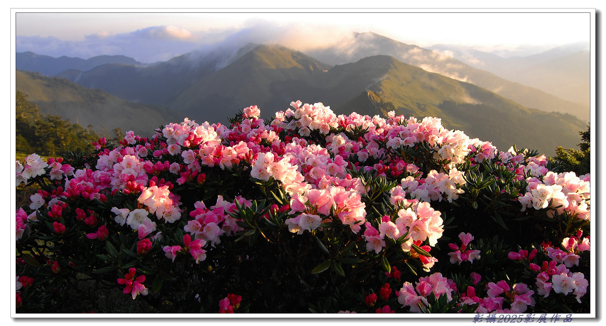 09.李坤信-合歡東峰風情(照片不能裁切