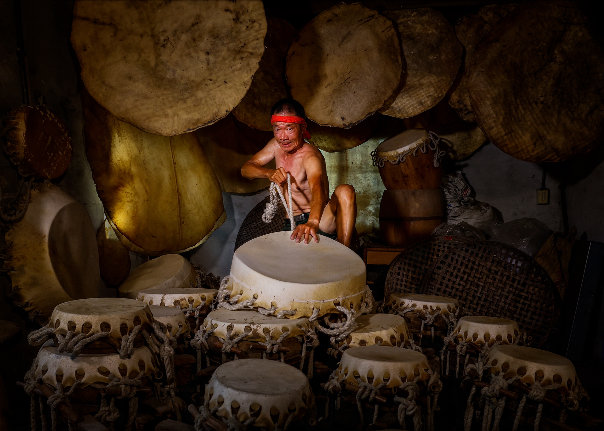 9月銅牌-邱瑞山-繃鼓
