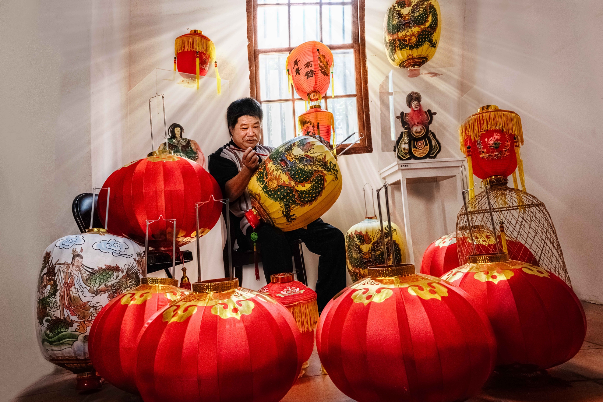 05-入選-吳秀玲-畫燈籠2