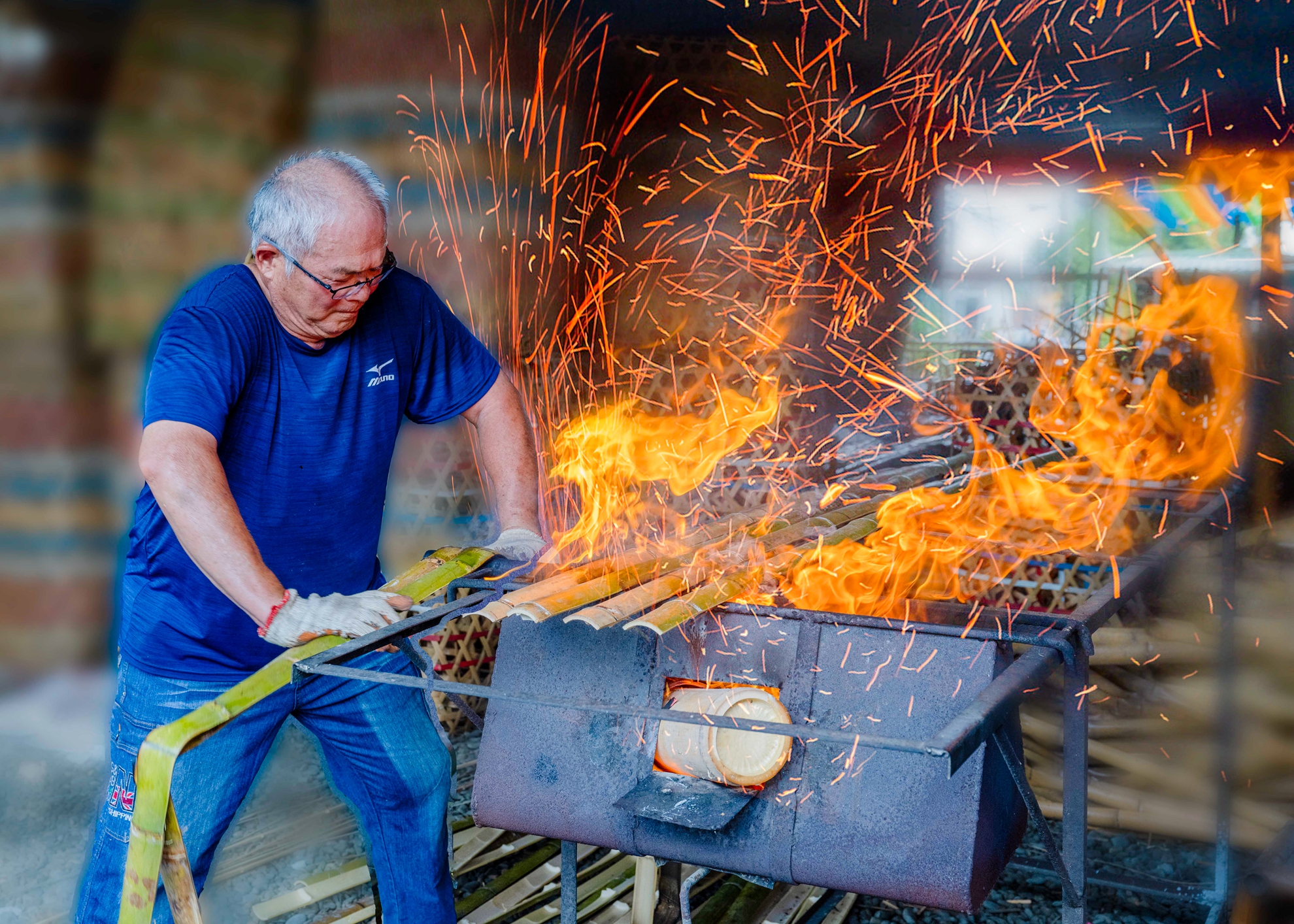 01-金牌-吳秀玲-編竹籠