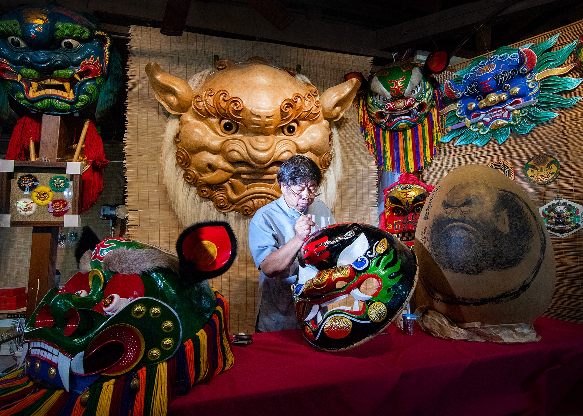 04_優選_楊清福-獅頭彩繪達人