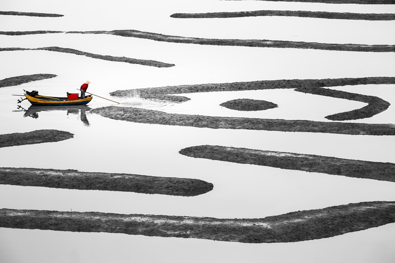 5月入選-陳秀芳-一葉扁舟