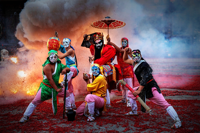 7月入選-邱瑞山-鍾馗坐炮