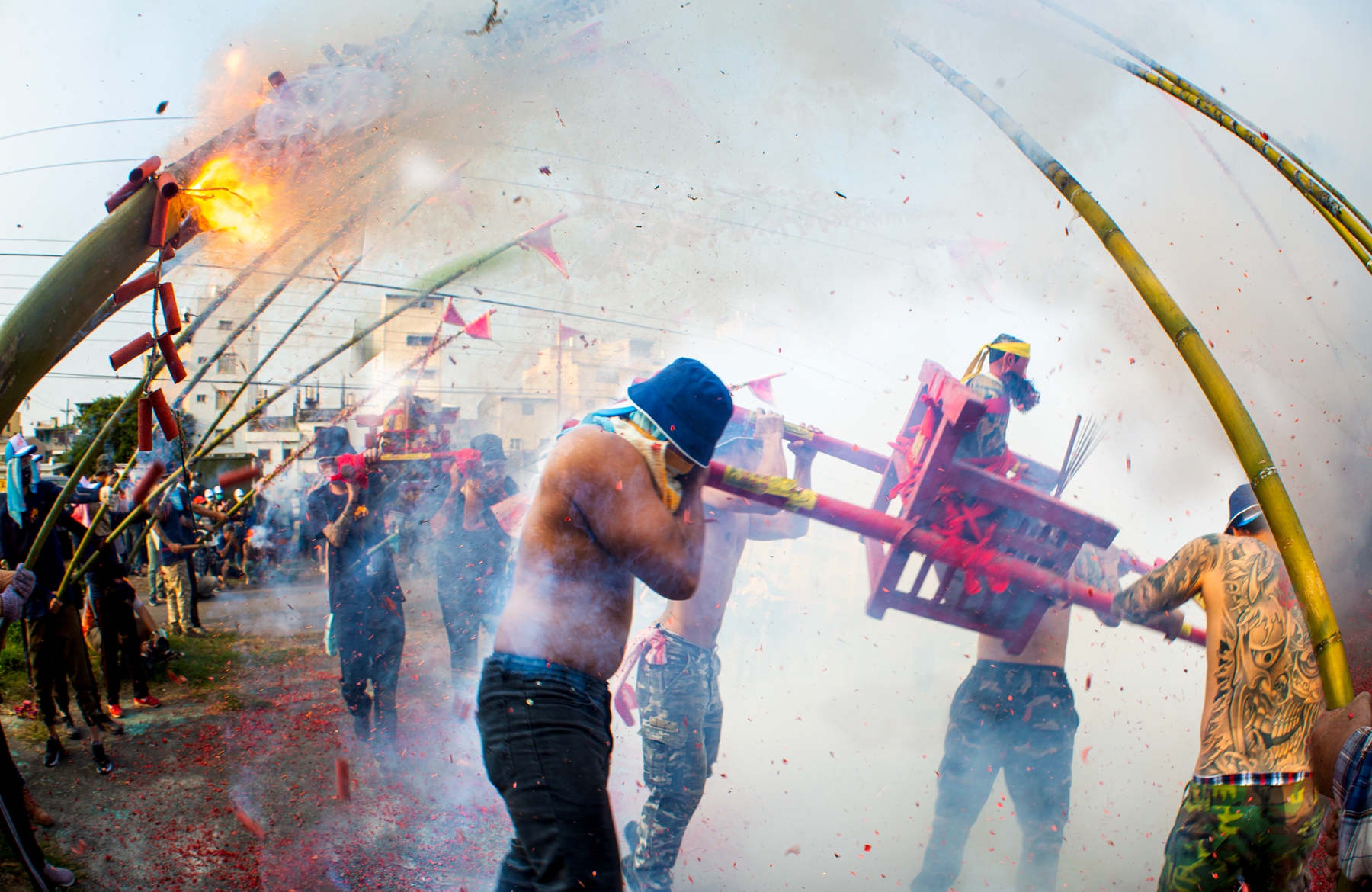 2月入選-陳翠娥-竹竿炮