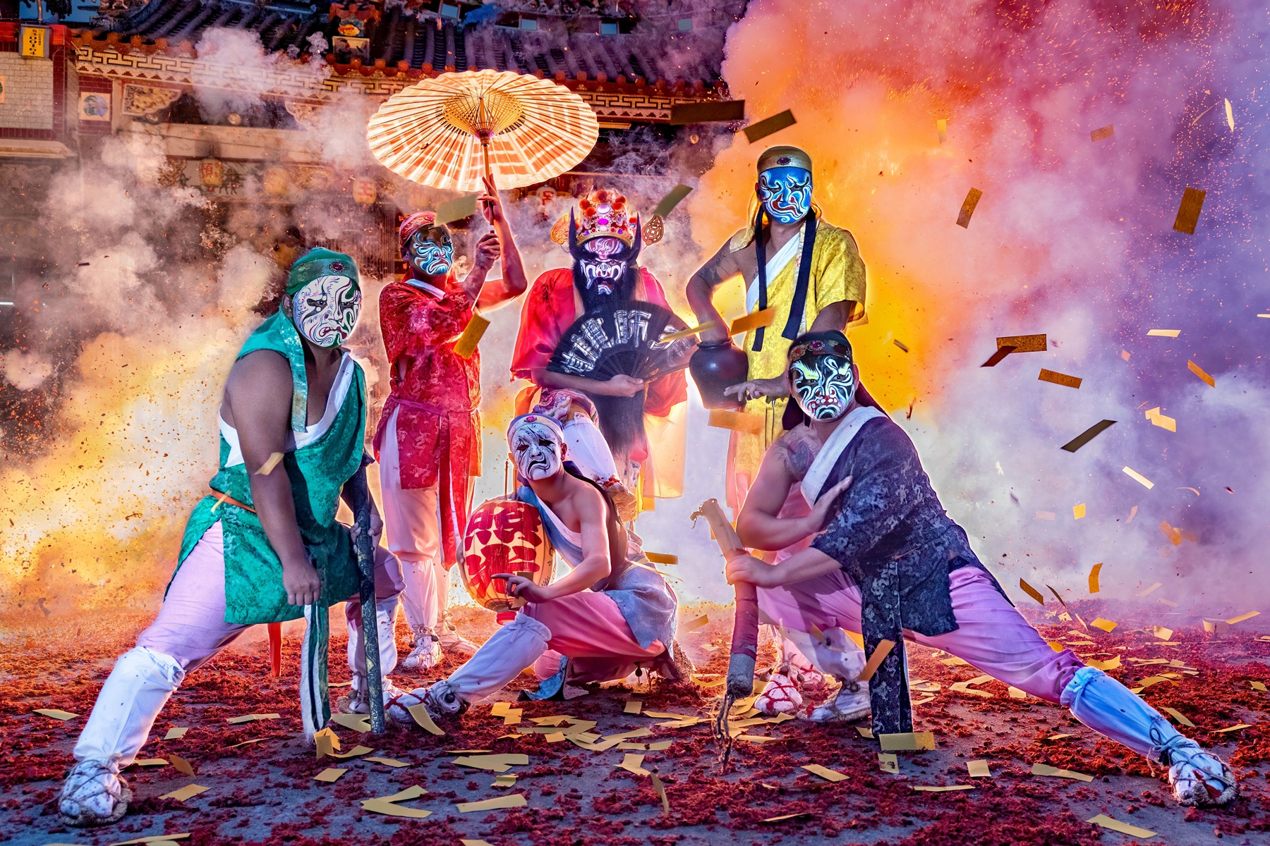 3月佳作-邱瑞山-鍾馗坐炮