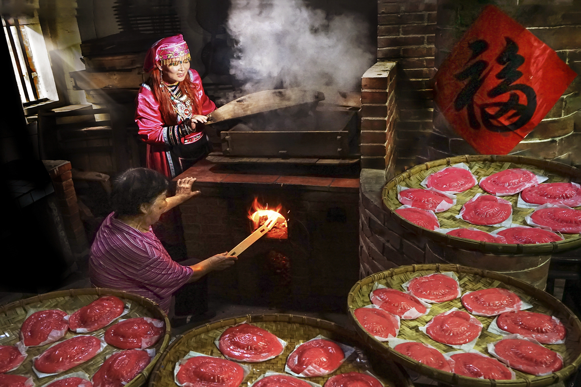 1月-入選-紅粿炊煙-胡菀玲