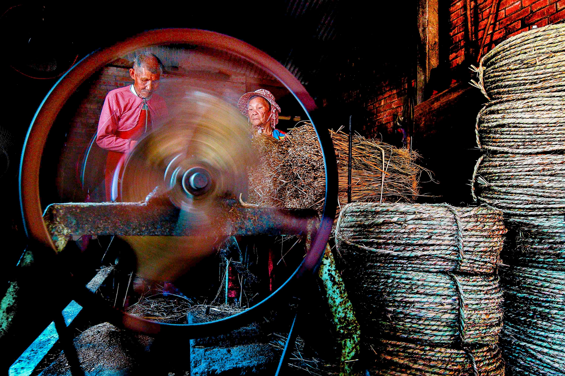 1月-入選-草繩情-楊清福