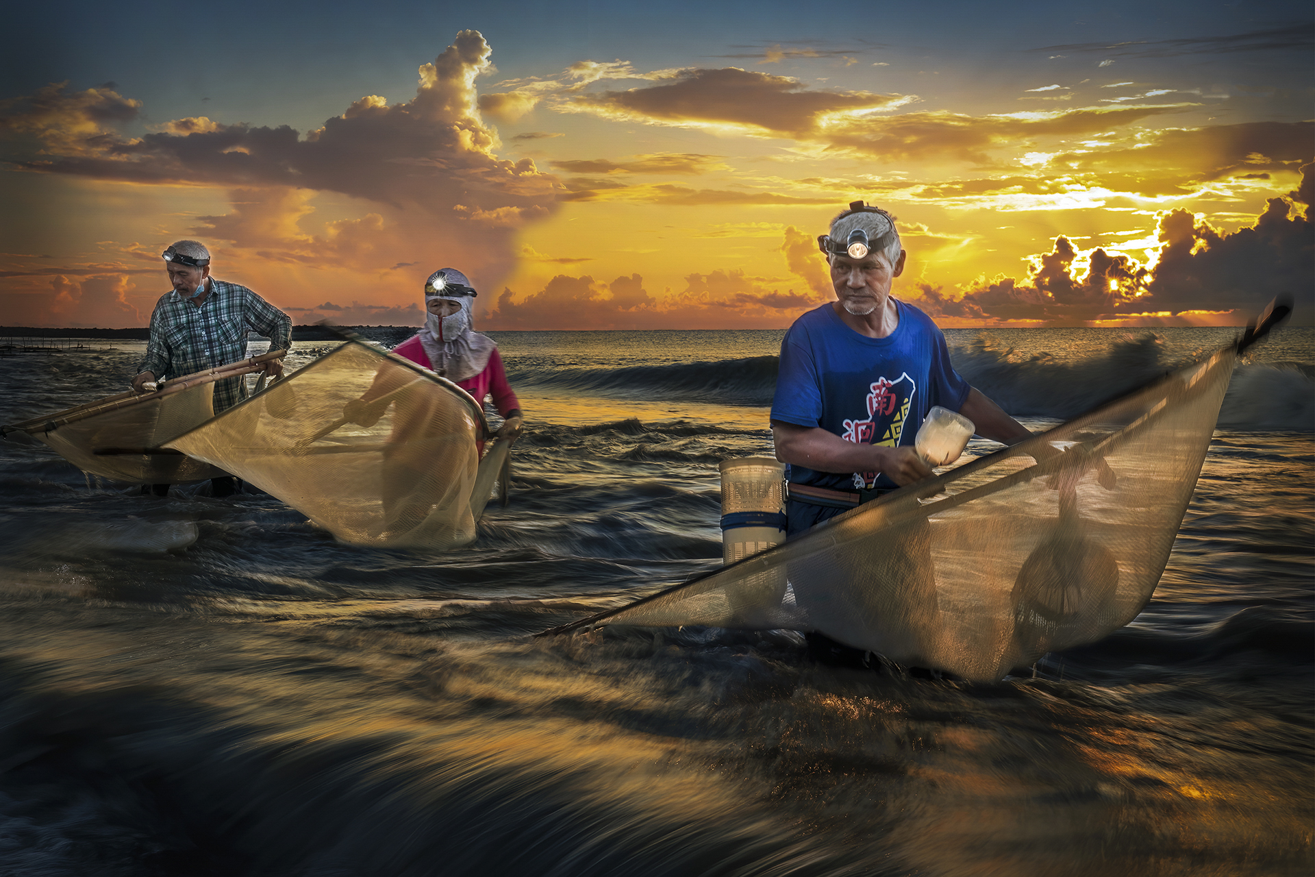 2月-入選-捕魚苗-戴志英