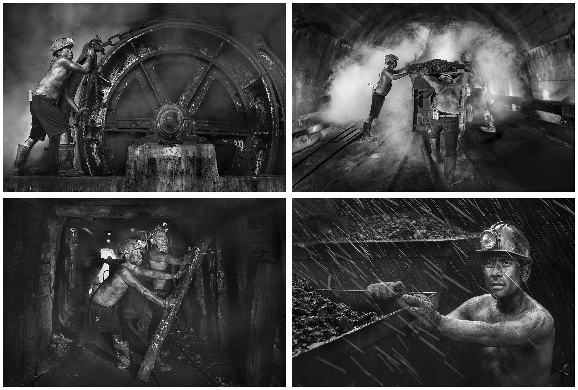 2月-入選-礦工(連作)-戴志英-上左1