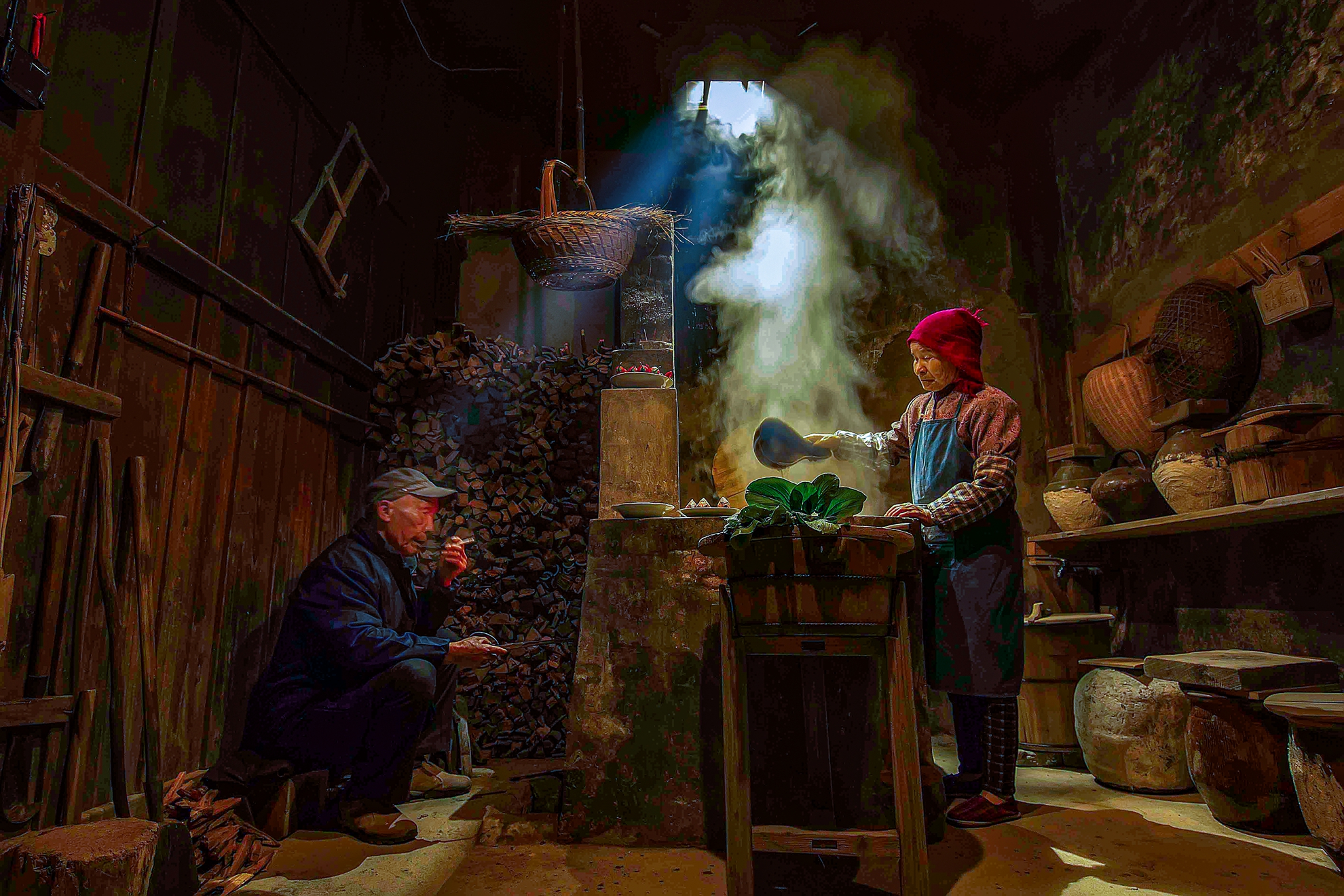 8月-佳作-楊清福-鶼鰈情深