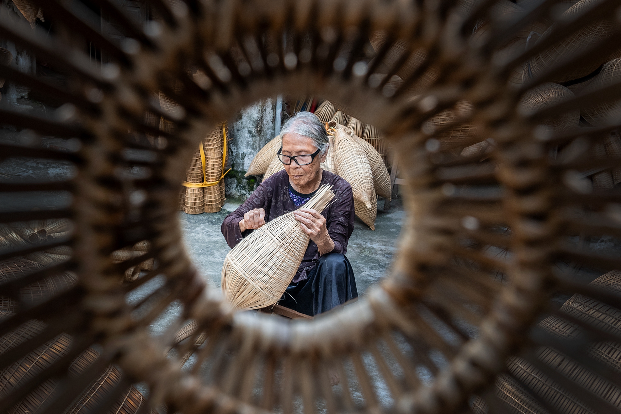 9月-入選-戴志英-竹編