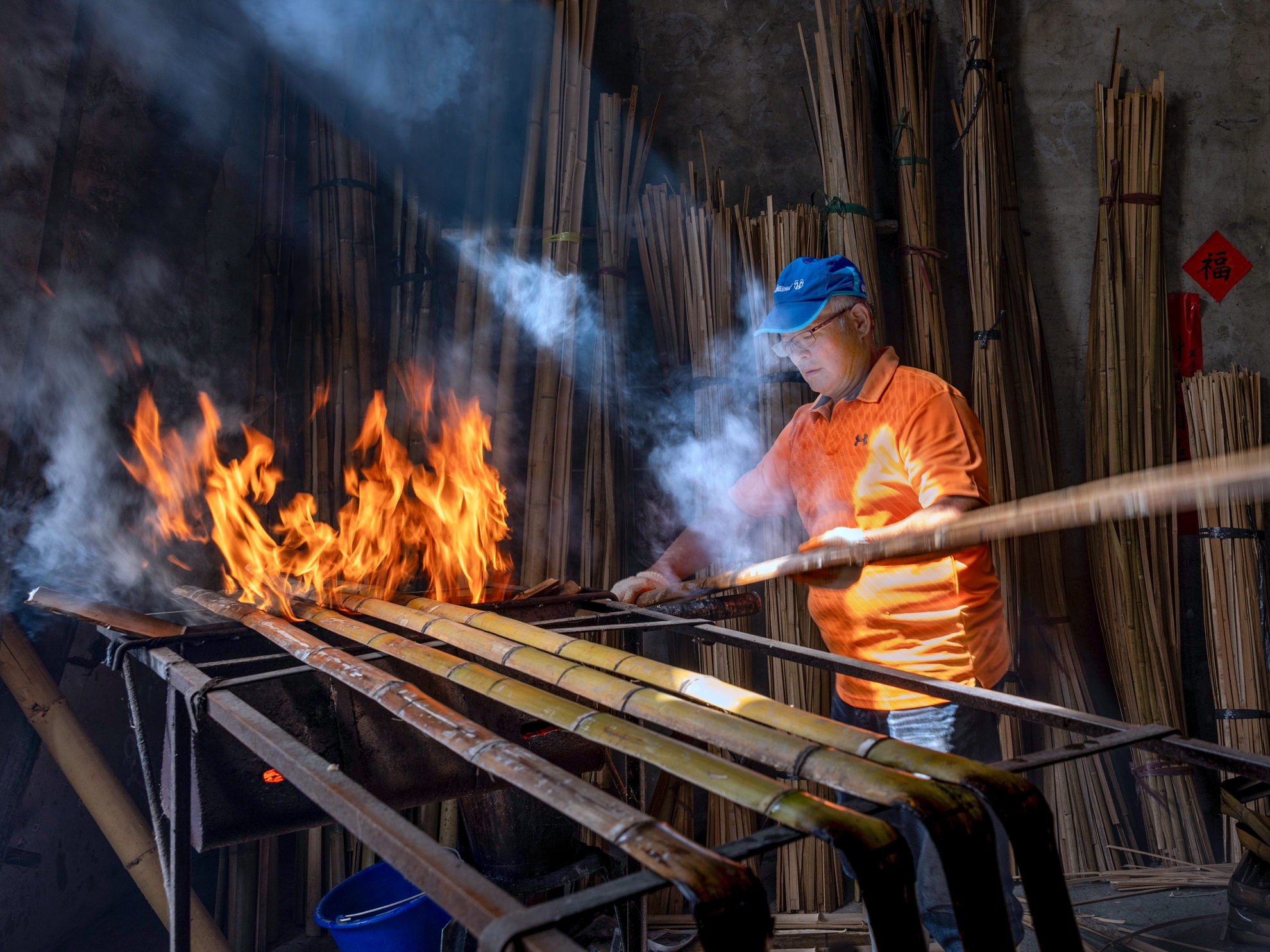 9月-入選-黃清圳-做竹籠