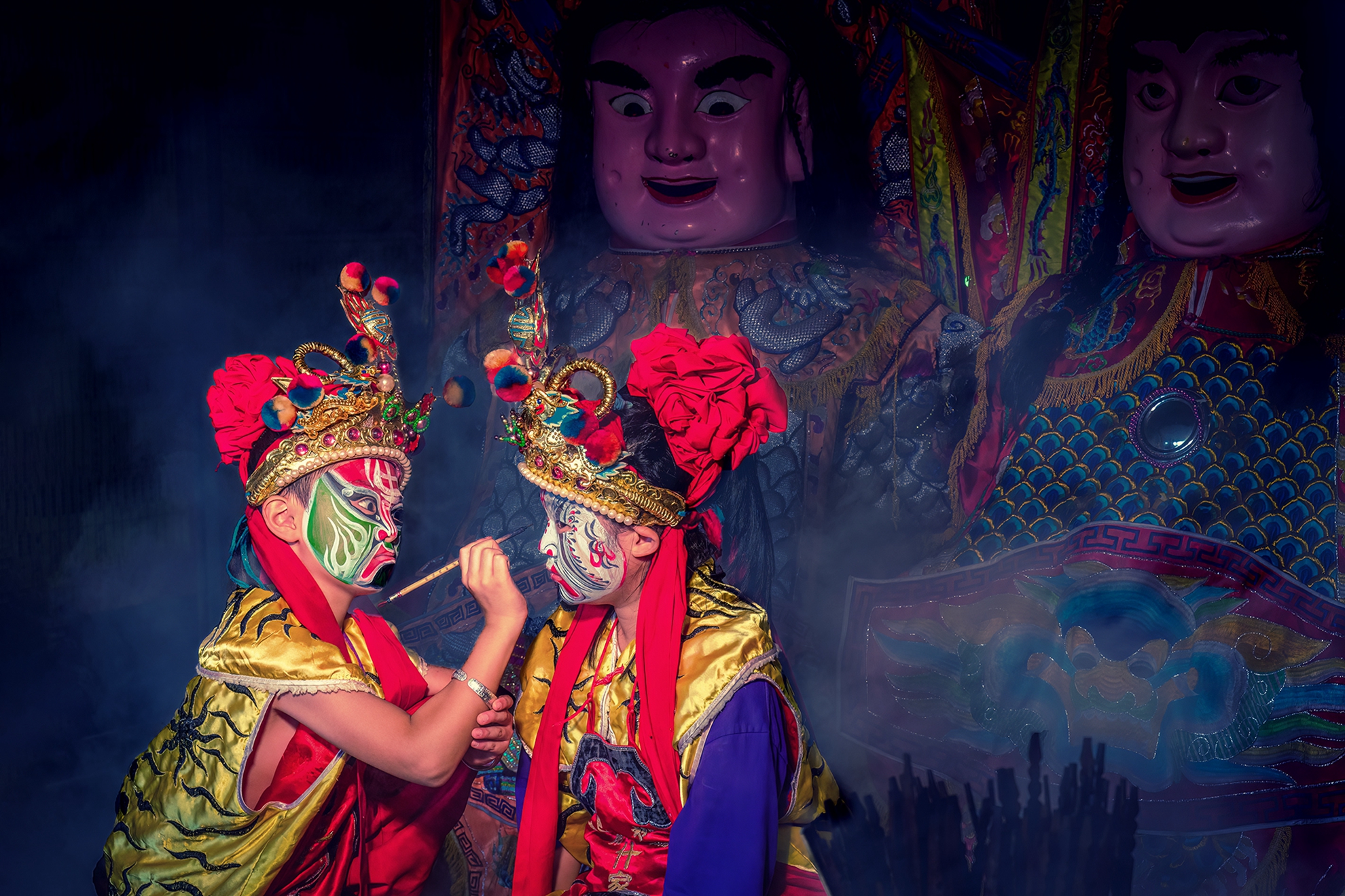 11月-入選-戴志英-畫臉