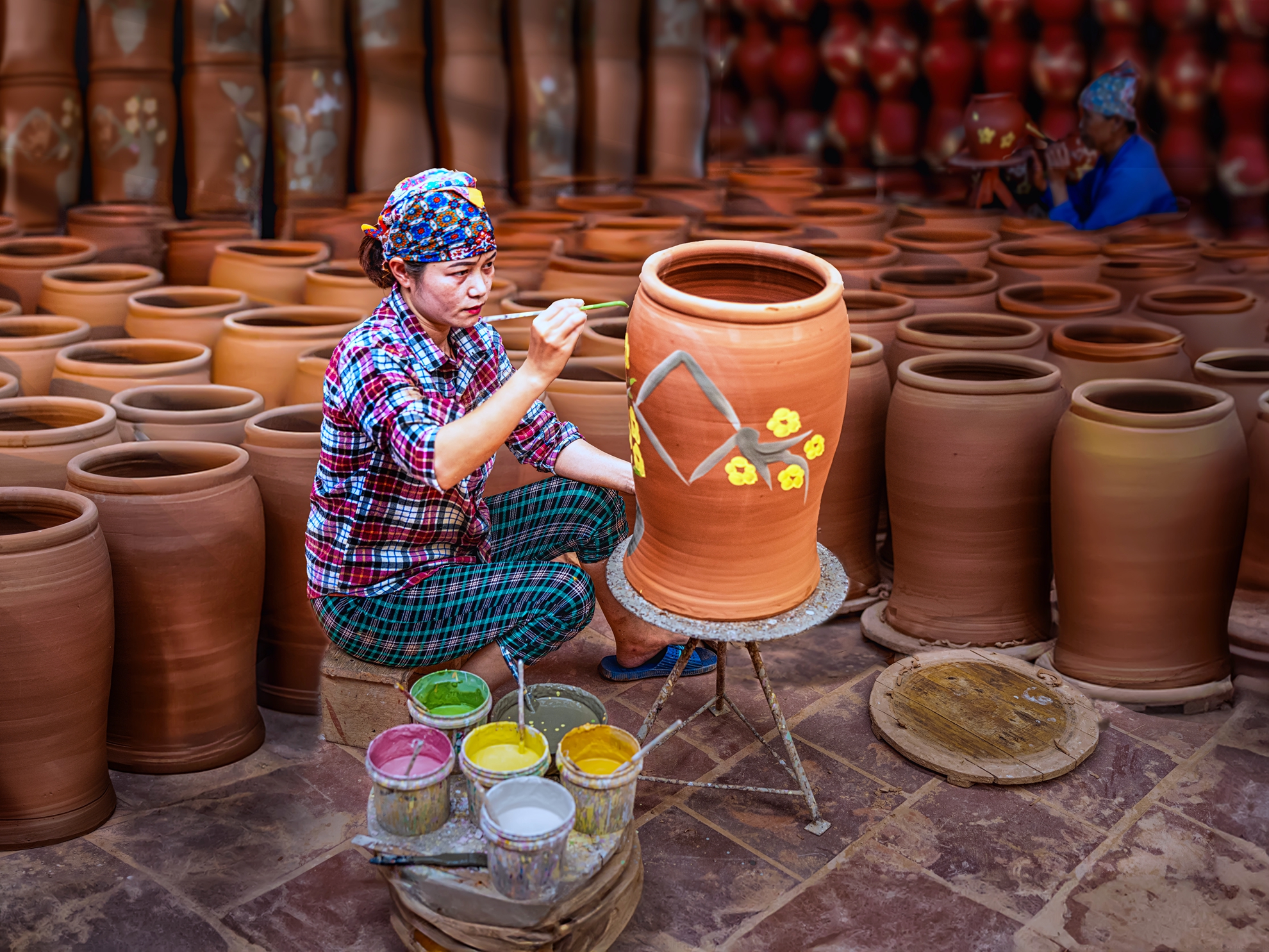 8月-入選-黃清圳-陶瓷畫師