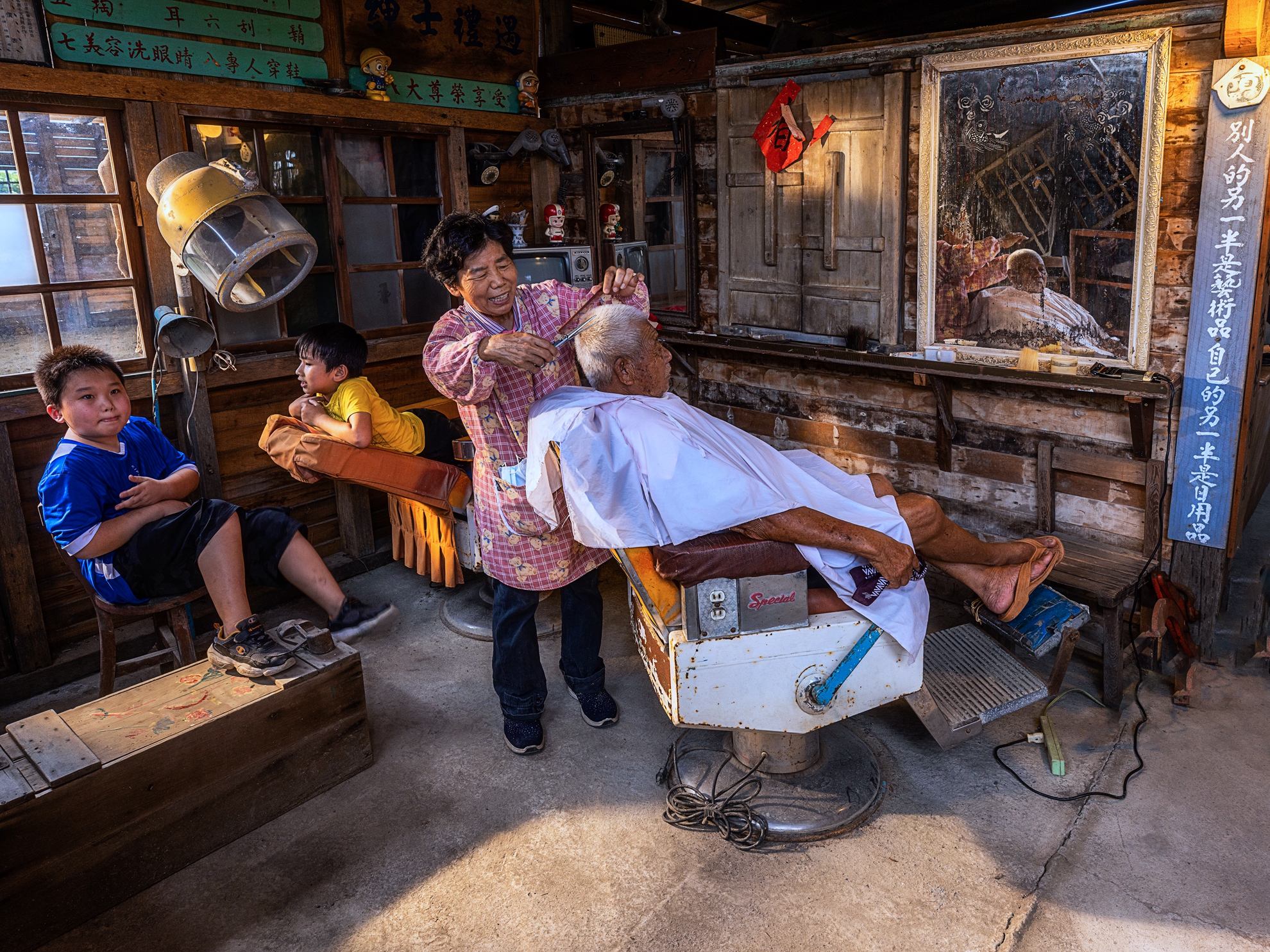 9月-佳作-黃清圳-理髮樂