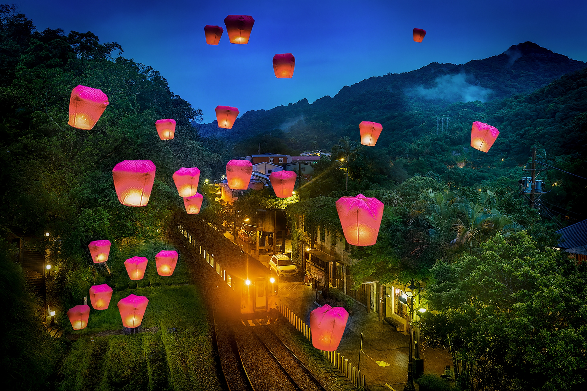 9月-入選-戴志英-祈福天燈