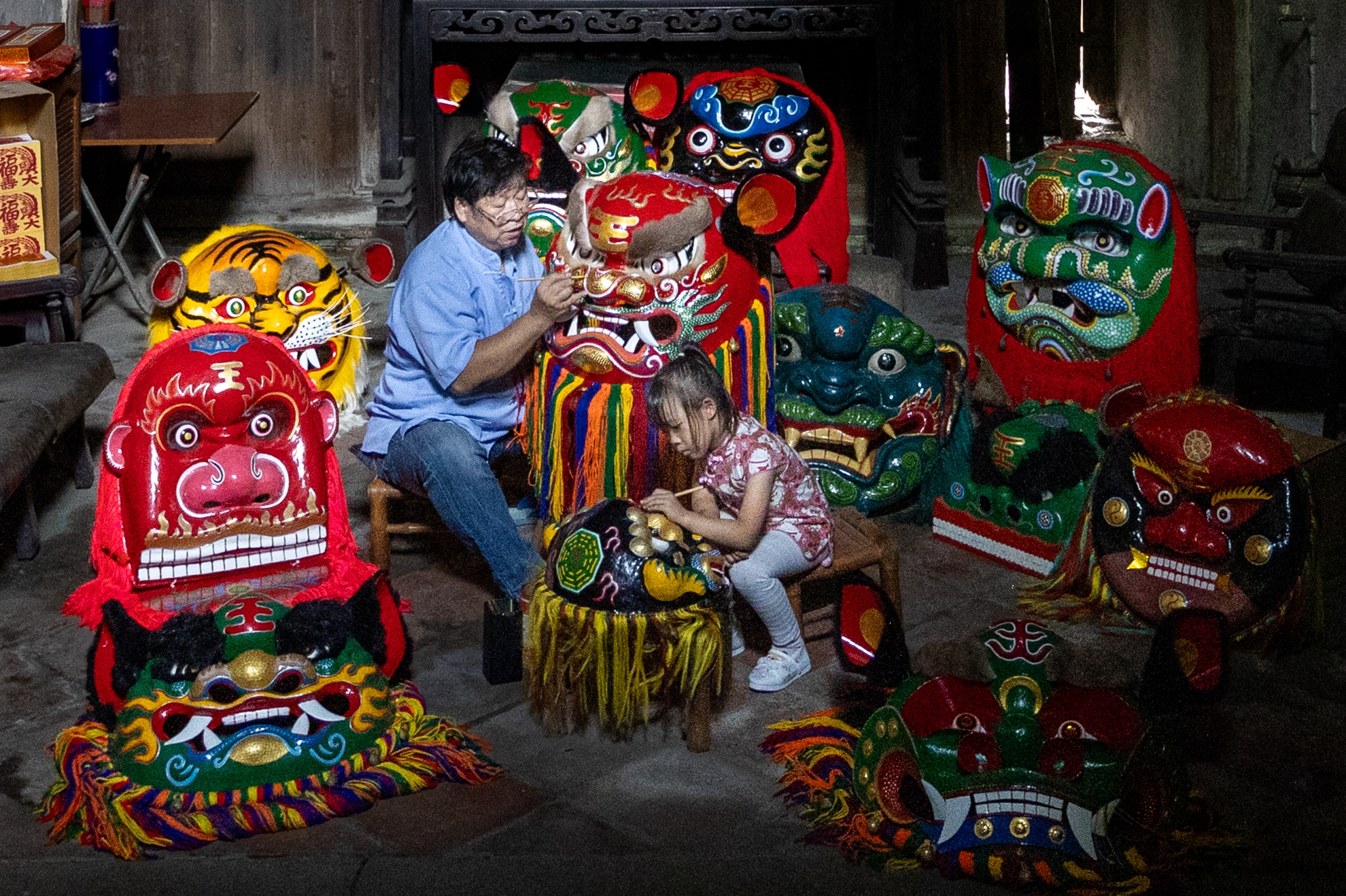 1月-(秋)-佳作-陳安儀-獅頭傳承