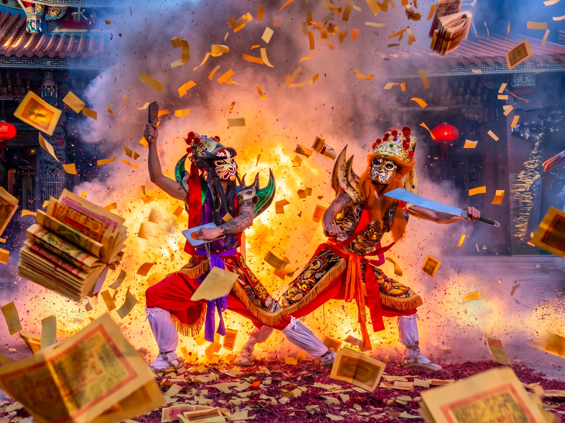 4月-(春)-佳作-陳安儀-漫天飛舞